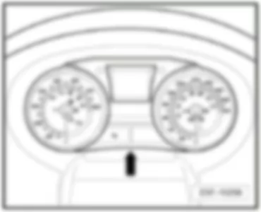SEAT IBIZA 2014 Control unit with display in dash panel insert -J285-