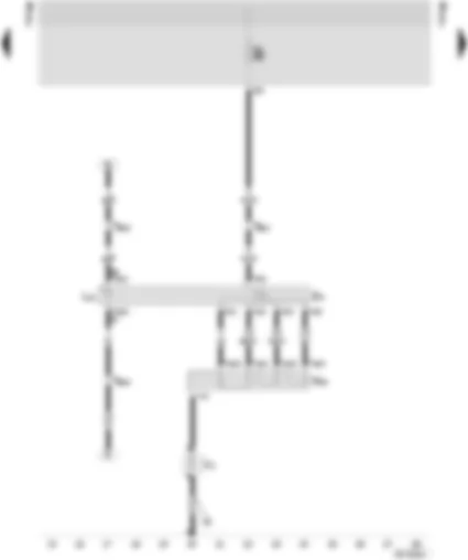 Wiring Diagram  SEAT INCA 2003 - Fresh air blower switch - fresh air blower - fresh air blower with overheating fuse series resistor