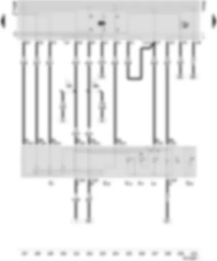 Wiring Diagram  SEAT INCA 2003 - Lighting switch - switches and instruments - lighting control - front and rear fog light switch