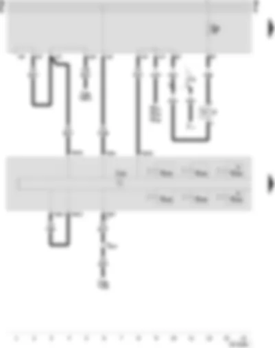 Wiring Diagram  SEAT INCA 2003 - Brake light switch - ABS with EDS control unit