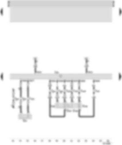 Wiring Diagram  SEAT INCA 2001 - Control unit for Motronic - knock sensor I - throttle valve control unit