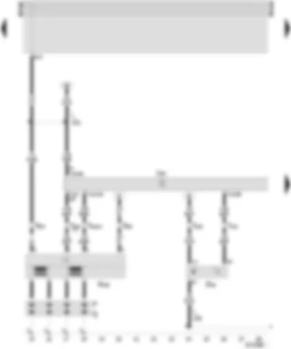 Wiring Diagram  SEAT INCA 2003 - 4LV control unit (injection system) - ignition transformer - Hall sender