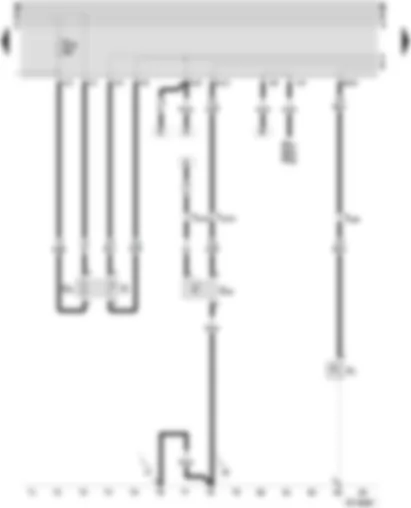 Wiring Diagram  SEAT INCA 2002 - Oil pressure switch - fuel gauge sender - speedometer sender - fuel pump (pre-supply pump)