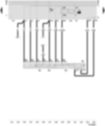 Wiring Diagram  SEAT INCA 2002 - Turn signal switch - hazard warning light switch - headlight dipper/flasher switch - hazard warning light system warning lamp