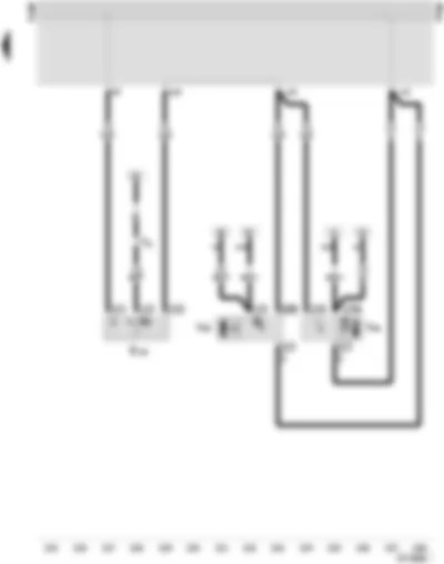 Wiring Diagram  SEAT INCA 2002 - Headlight range control adjuster - headlight range control motor - left - headlight range control motor - right