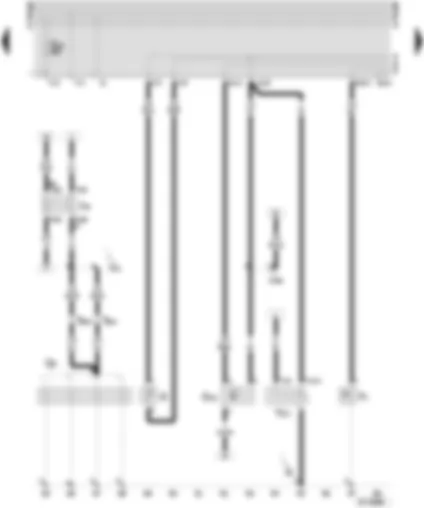 Wiring Diagram  SEAT INCA 2003 - Oil pressure switch - fuel gauge sender - speedometer sender - fuel pump (pre-supply pump) - glow plugs (engine) - glow plug relay