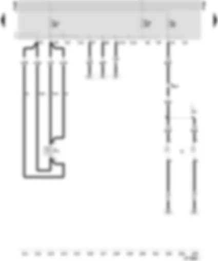 Wiring Diagram  SEAT INCA 2002 - Reversing light switch - number plate light