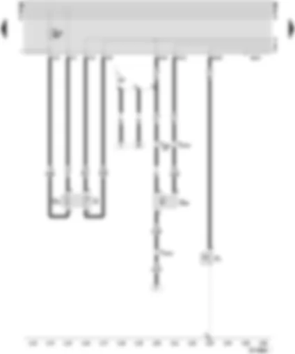 Wiring Diagram  SEAT INCA 2001 - Oil pressure switch - fuel gauge sender - speedometer sender - fuel pump (pre-supply pump)