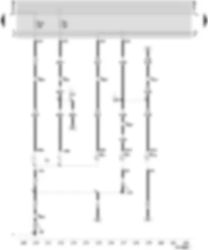 Wiring Diagram  SEAT INCA 2003 - Twin filament bulb for headlight - right - side light bulb - right - turn signal bulb - right - side turn signal bulb - right