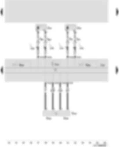 Wiring Diagram  SEAT LEON 2002 - ABS hydraulic pump - rear speed sensor - ABS control unit with EDL - TCS and ESP - ESP sensor unit