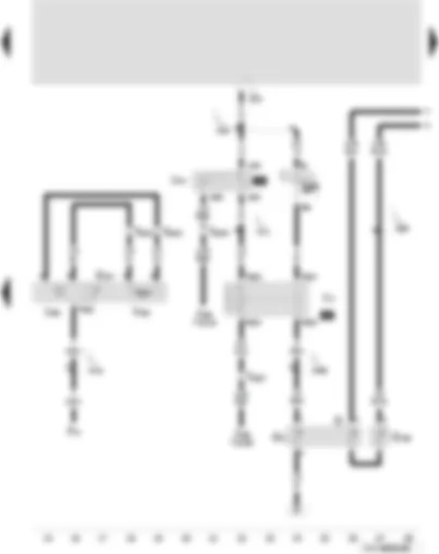 Wiring Diagram  SEAT LEON 2004 - Fuel pump - Oil pressure control motor - hydraulic temperature sender - fuel gauge sender - four-wheel drive control unit