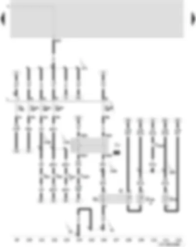 Wiring Diagram  SEAT LEON 2004 - Fuel pump - fuel pump relay - coolant shortage indicator sender - fuel gauge sender