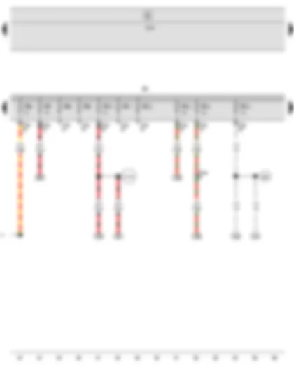 Wiring Diagram  SEAT LEON 2009 - Fuse holder B