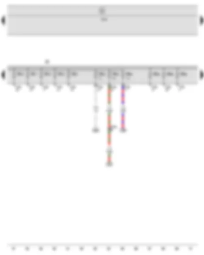 Wiring Diagram  SEAT LEON 2009 - Fuse holder B