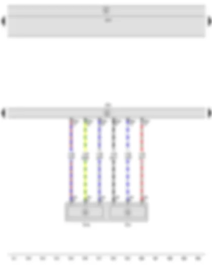 Wiring Diagram  SEAT LEON 2009 - Accelerator position sender - Engine control unit