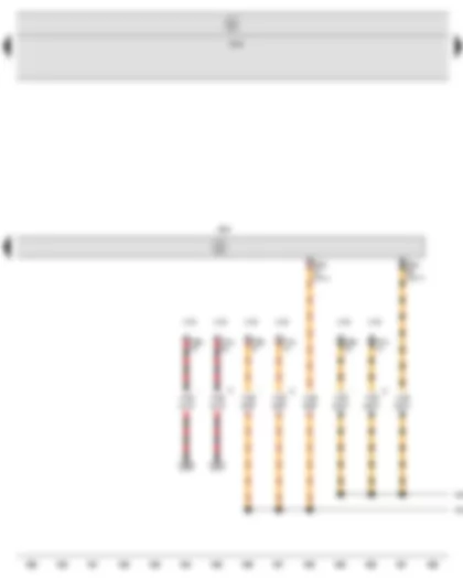 Wiring Diagram  SEAT LEON 2009 - Engine control unit