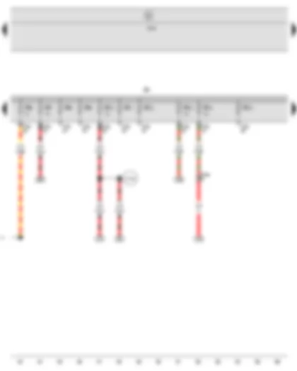 Wiring Diagram  SEAT LEON 2009 - Fuse holder B
