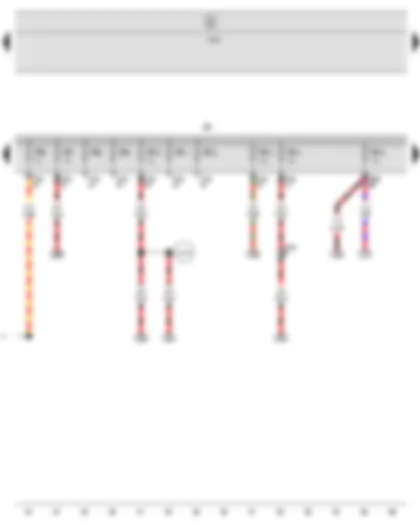 Wiring Diagram  SEAT LEON 2009 - Fuse holder B