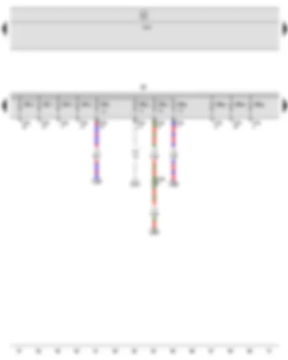 Wiring Diagram  SEAT LEON 2009 - Fuse holder B