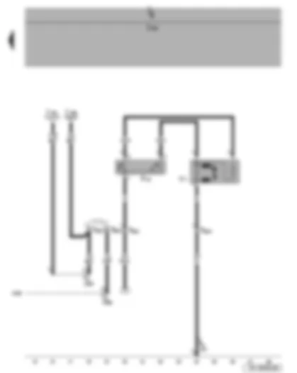 Wiring Diagram  SEAT LEON 2008 - Radiator fan - radiator fan thermal switch