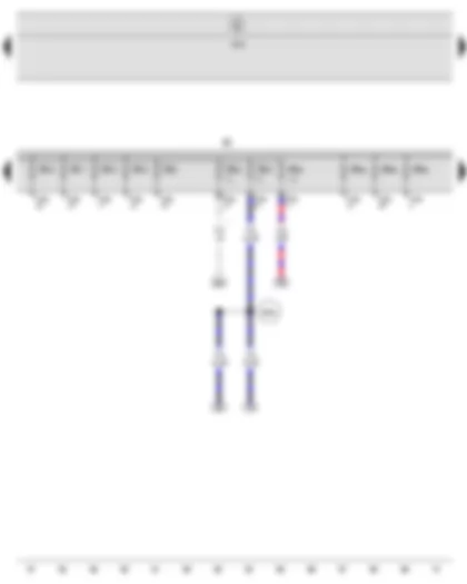Wiring Diagram  SEAT LEON 2009 - Fuse holder B