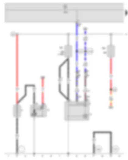 Wiring Diagram  SEAT LEON 2009 - Battery - Starter - Alternator