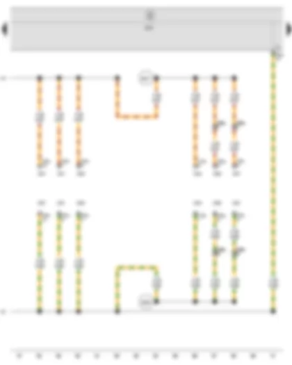 Wiring Diagram  SEAT LEON 2009 - Onboard supply control unit