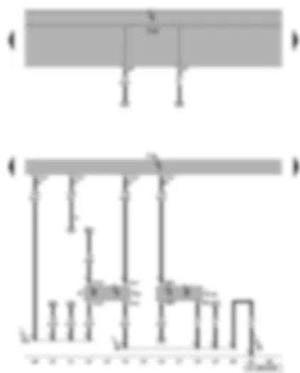 Wiring Diagram  SEAT LEON 2006 - Brake light switch - cruise control system brake pedal switch - clutch position sender - Simos control unit