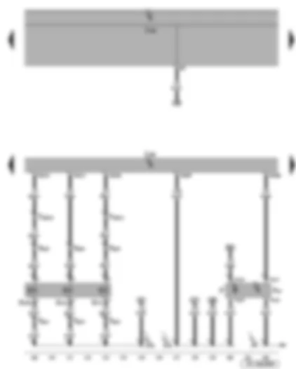 Wiring Diagram  SEAT LEON 2006 - Brake light switch - charge pressure control solenoid valve - exhaust gas recirculation cooler change-over valve - exhaust gas recirculation valve