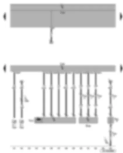 Wiring Diagram  SEAT LEON 2006 - Intake manifold flap motor - intake manifold preheating heater element - diesel direct injection system control unit