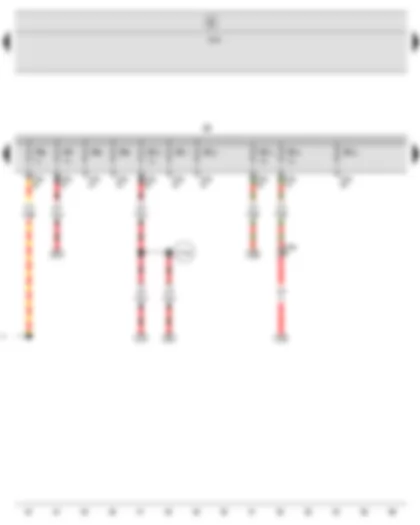 Wiring Diagram  SEAT LEON 2010 - Fuse holder B