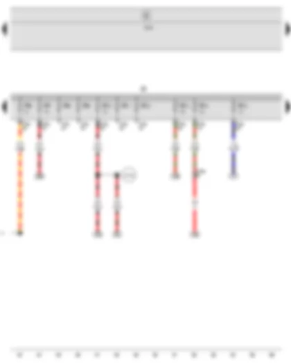 Wiring Diagram  SEAT LEON 2010 - Fuse holder B