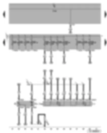 Wiring Diagram  SEAT LEON 2007 - Fuel pump - fuel pump relay - fuel supply relay - fuel gauge sender
