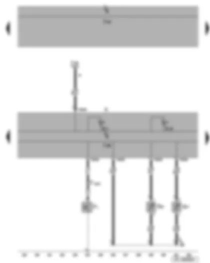 Wiring Diagram  SEAT LEON 2009 - Oil pressure switch - dash panel insert - ambient temperature sensor - coolant shortage indicator sender