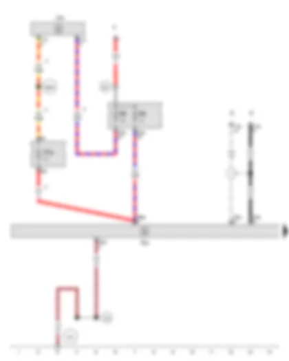 Wiring Diagram  SEAT LEON 2011 - Voltage stabiliser - Telephone transmitter and receiver unit