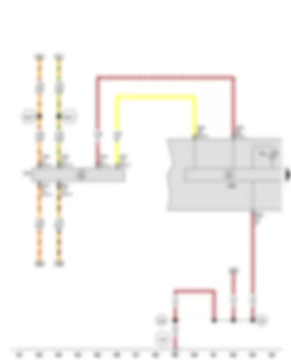 Wiring Diagram  SEAT LEON 2011 - Control unit in dash panel insert - Data bus diagnostic interface