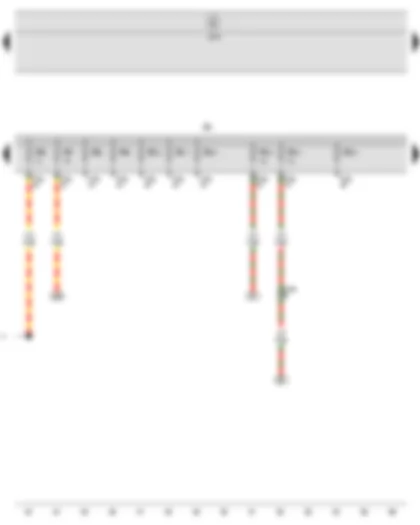 Wiring Diagram  SEAT LEON 2013 - Onboard supply control unit - Fuse holder B