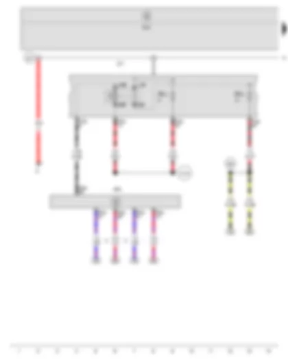 Wiring Diagram  SEAT LEON 2013 - Main relay - Engine control unit