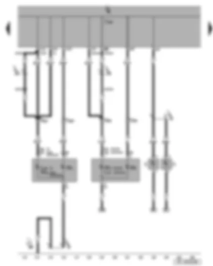 Wiring Diagram  SEAT LEON 2012 - Left and right reversing light bulb - left and right tail light bulb - rear left and right fog light bulbs - number plate light