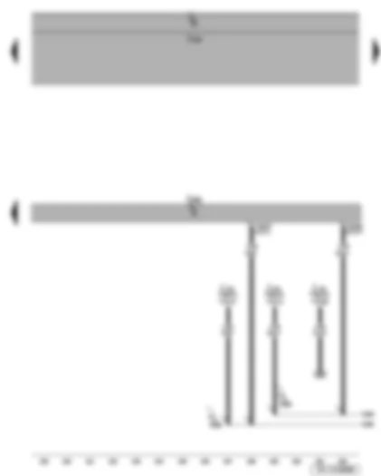 Wiring Diagram  SEAT LEON 2009 - Engine control unit - onboard supply control unit