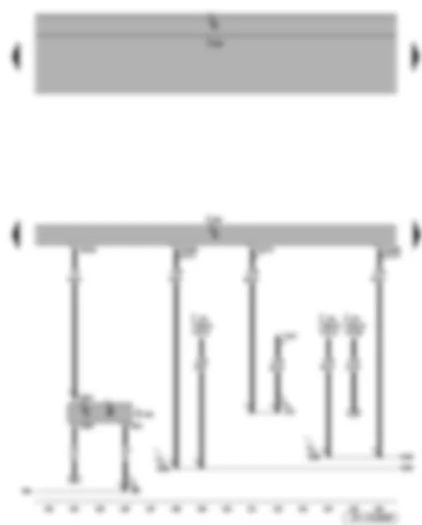 Wiring Diagram  SEAT LEON 2009 - Clutch position sender - diesel direct injection system control unit