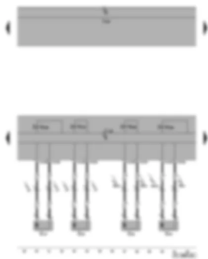 Wiring Diagram  SEAT LEON 2011 - Speed sensor - ABS control unit with EDL/ESP - vehicle stabilization program high pressure valve