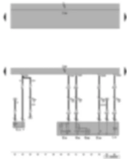 Wiring Diagram  SEAT LEON 2009 - fold-in mirror switch - mirror adjustment switch - exterior mirror heater button - driver door control unit