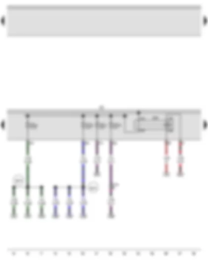 Wiring Diagram  SEAT LEON 2014 - Terminal 15 voltage supply relay - Fuse holder C