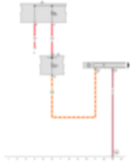 Wiring Diagram  SEAT LEON 2016 - Radio - Fuse holder A - Fuse holder C