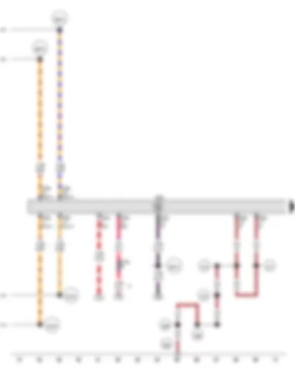 Wiring Diagram  SEAT LEON 2014 - Data bus diagnostic interface