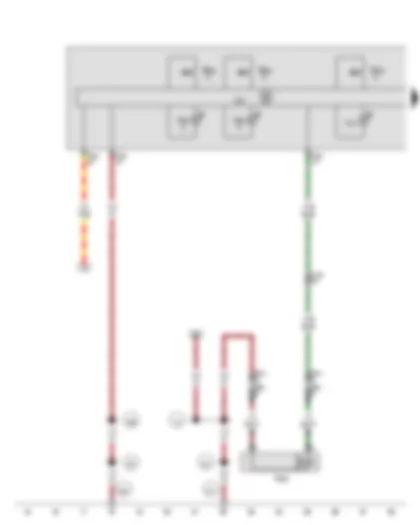 Wiring Diagram  SEAT LEON 2016 - Air conditioning system control unit - Air conditioner compressor regulating valve