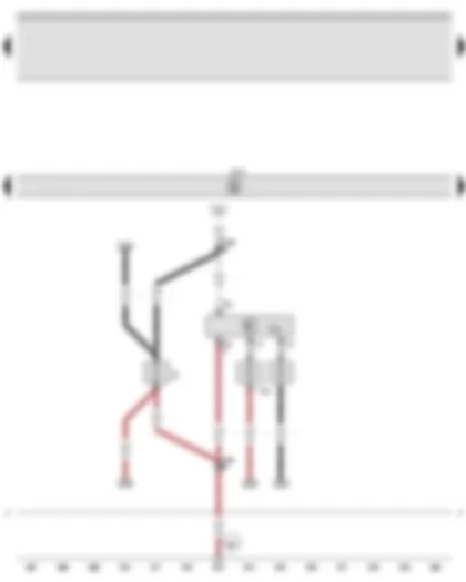 Wiring Diagram  SEAT LEON 2014 - Onboard supply control unit - Heated rear window