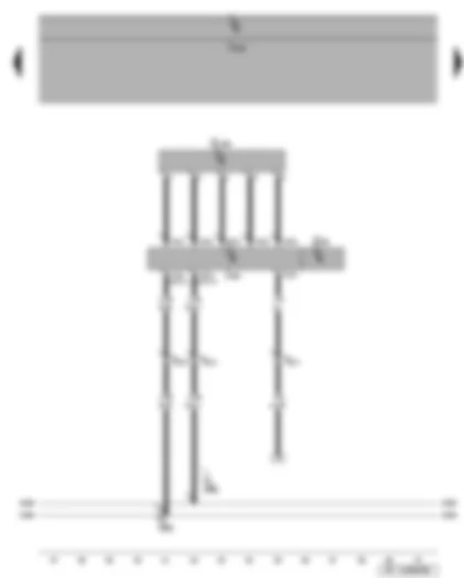 Wiring Diagram  SEAT LEON 2013 - Steering angle sender - steering moment sender - power steering control unit