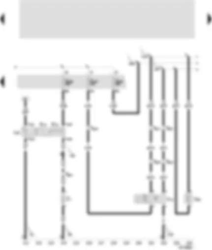 Wiring Diagram  SEAT LEON 2000 - Heated rear window switch - heated rear window warning lamp - heated rear window switch bulb - rear window wiper motor - windscreen and rear window washer pump - heated rear window